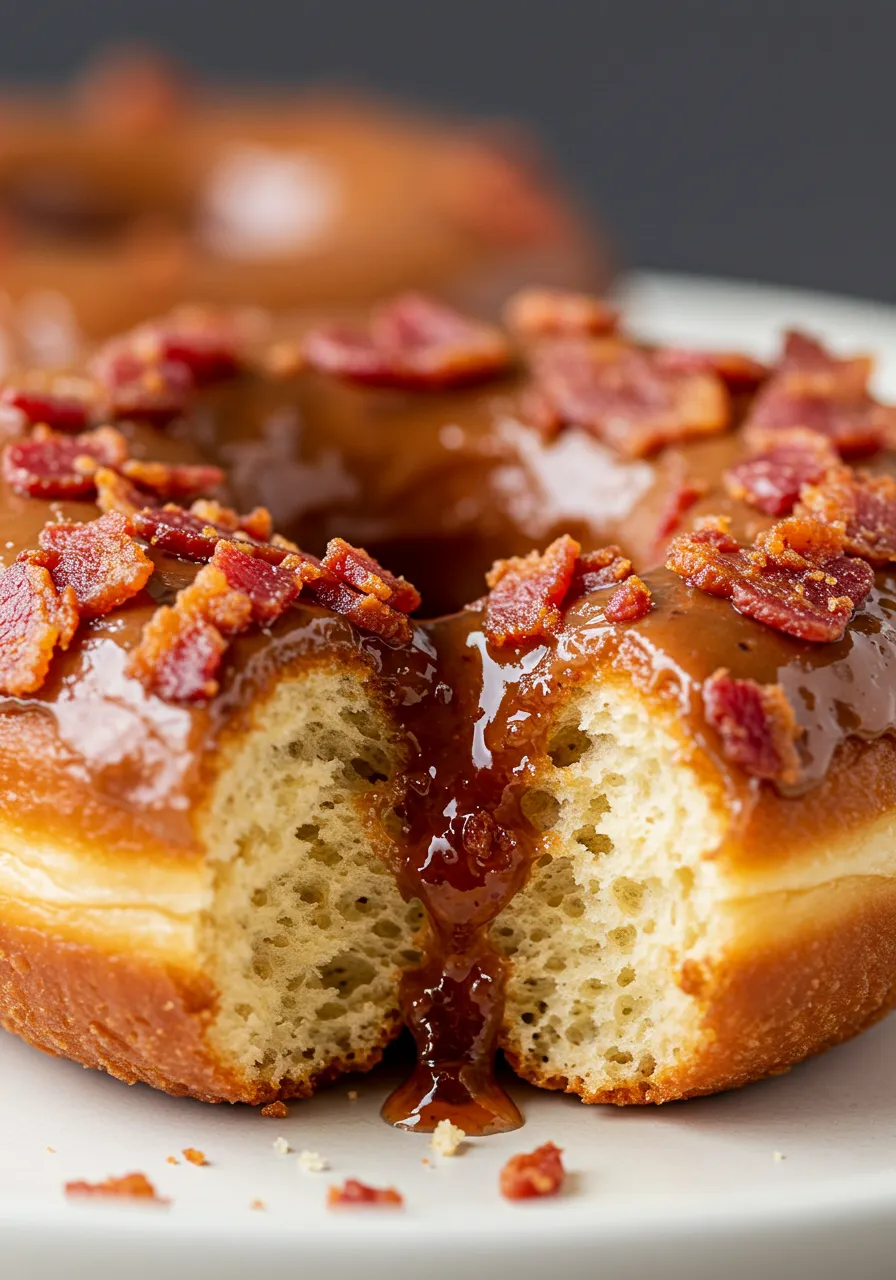 Bacon Jam Donuts - secondary view